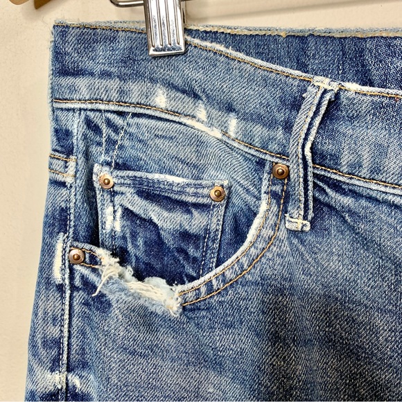 MOTHER Superior The Sinner Ice Scream You Scream Denim Jean Refurbished - Picture 14 of 14